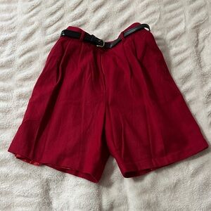 Sag Harbor Red Wool Blend Garment